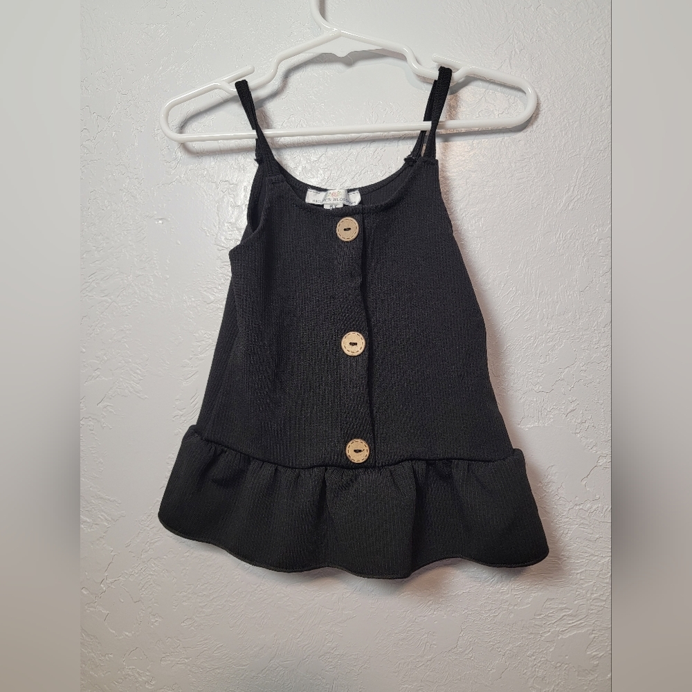 5t black girls tank top